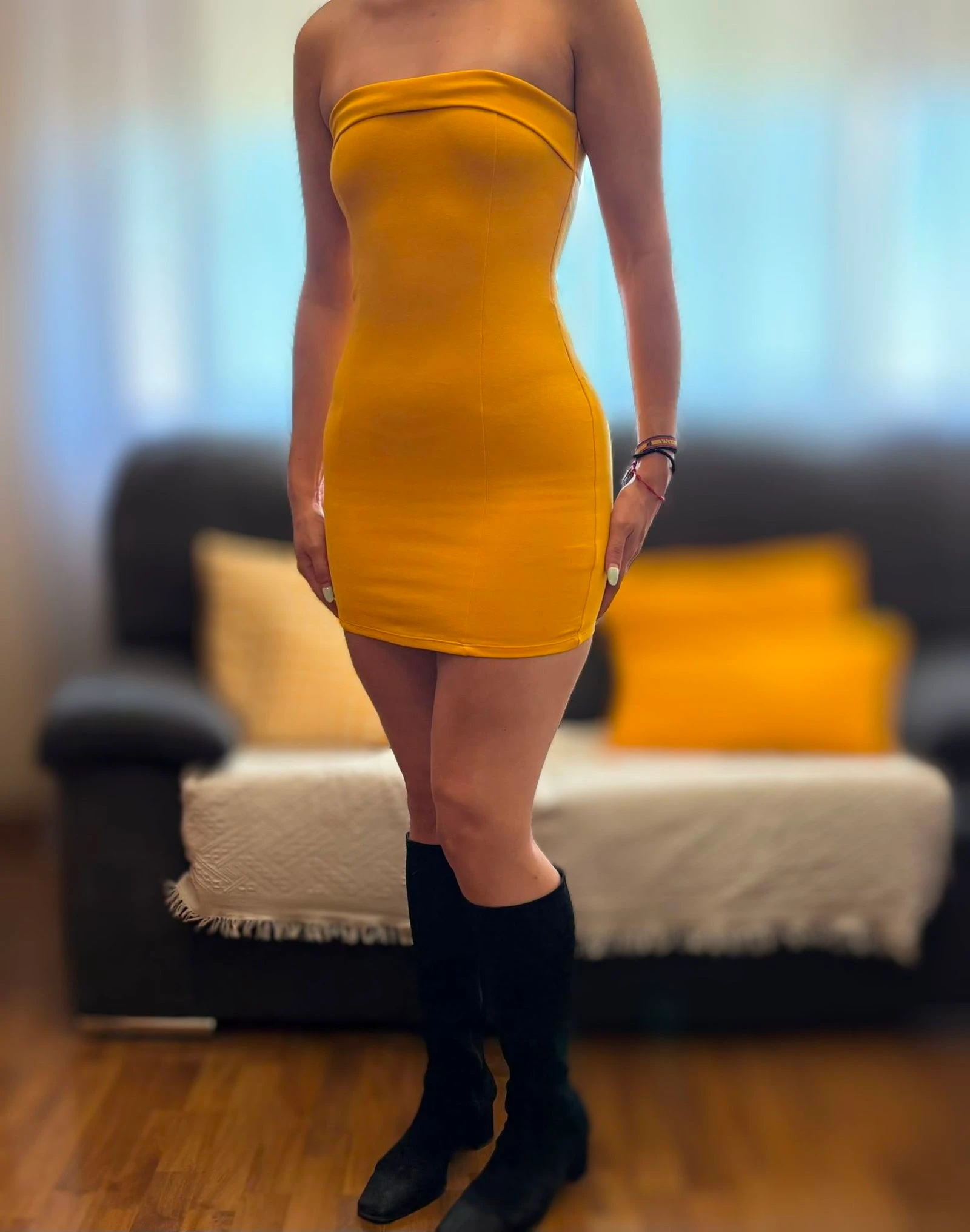 Vestido palavra de honra Zara – photo 2